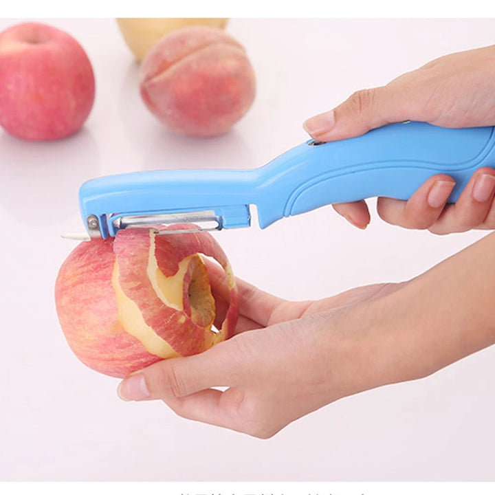 Electric Fruit Vegetable Apple Peeler Potato Carrot Kitchen Gadget