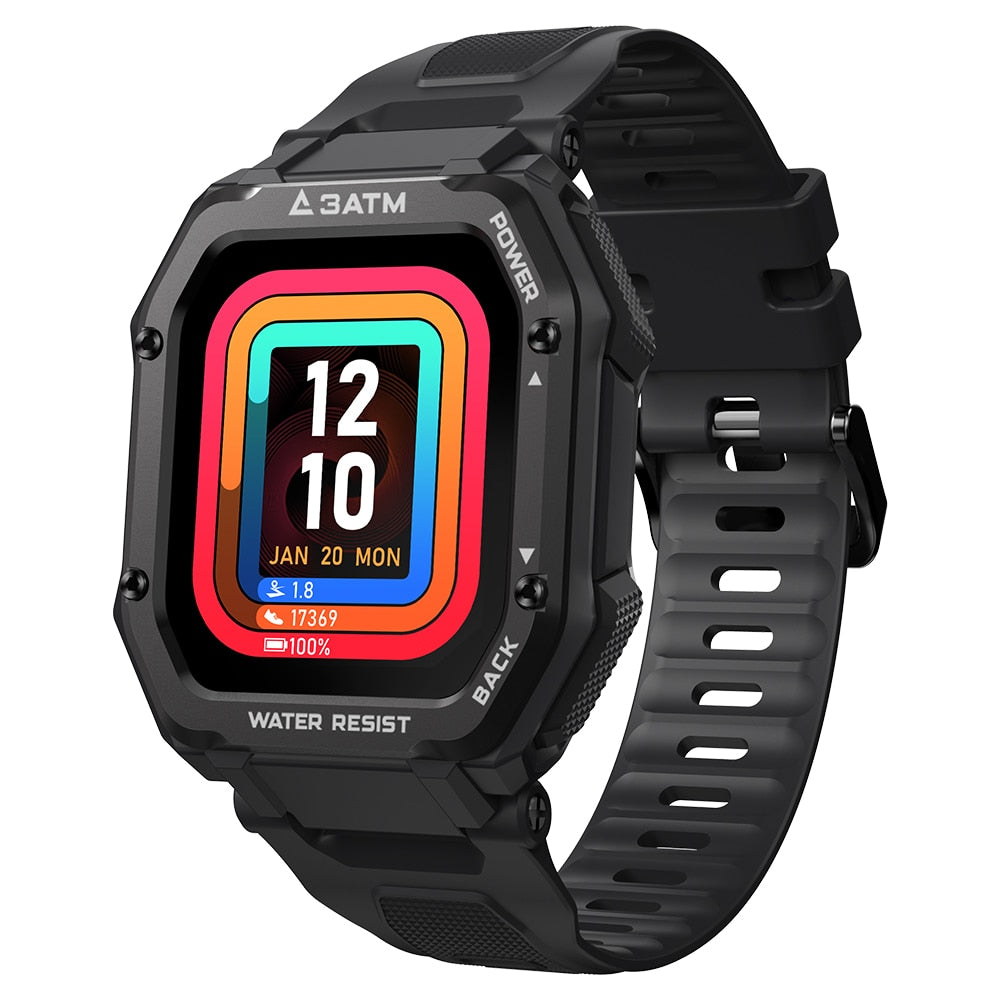ROCK Rugged Smart Watch Outdoor Waterproof Fitness Tracker for