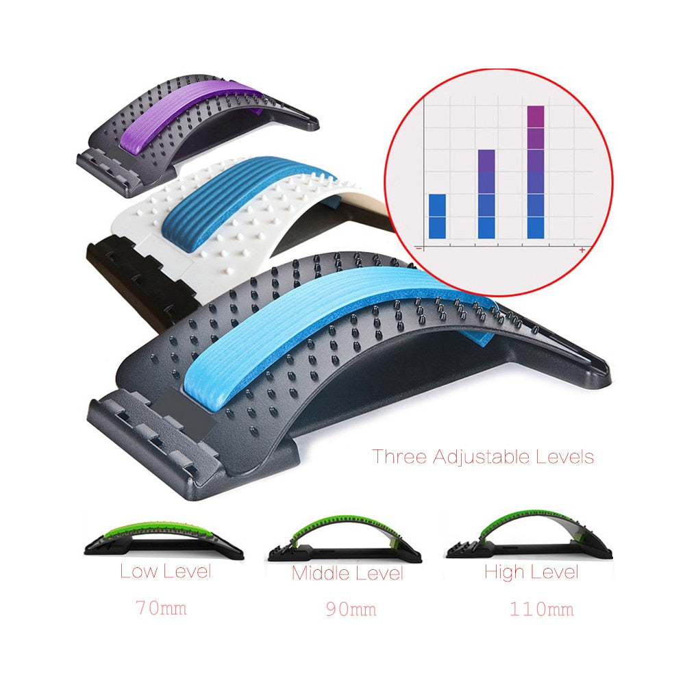 Back Stretcher & Lumbar Support – Stretch & Relax