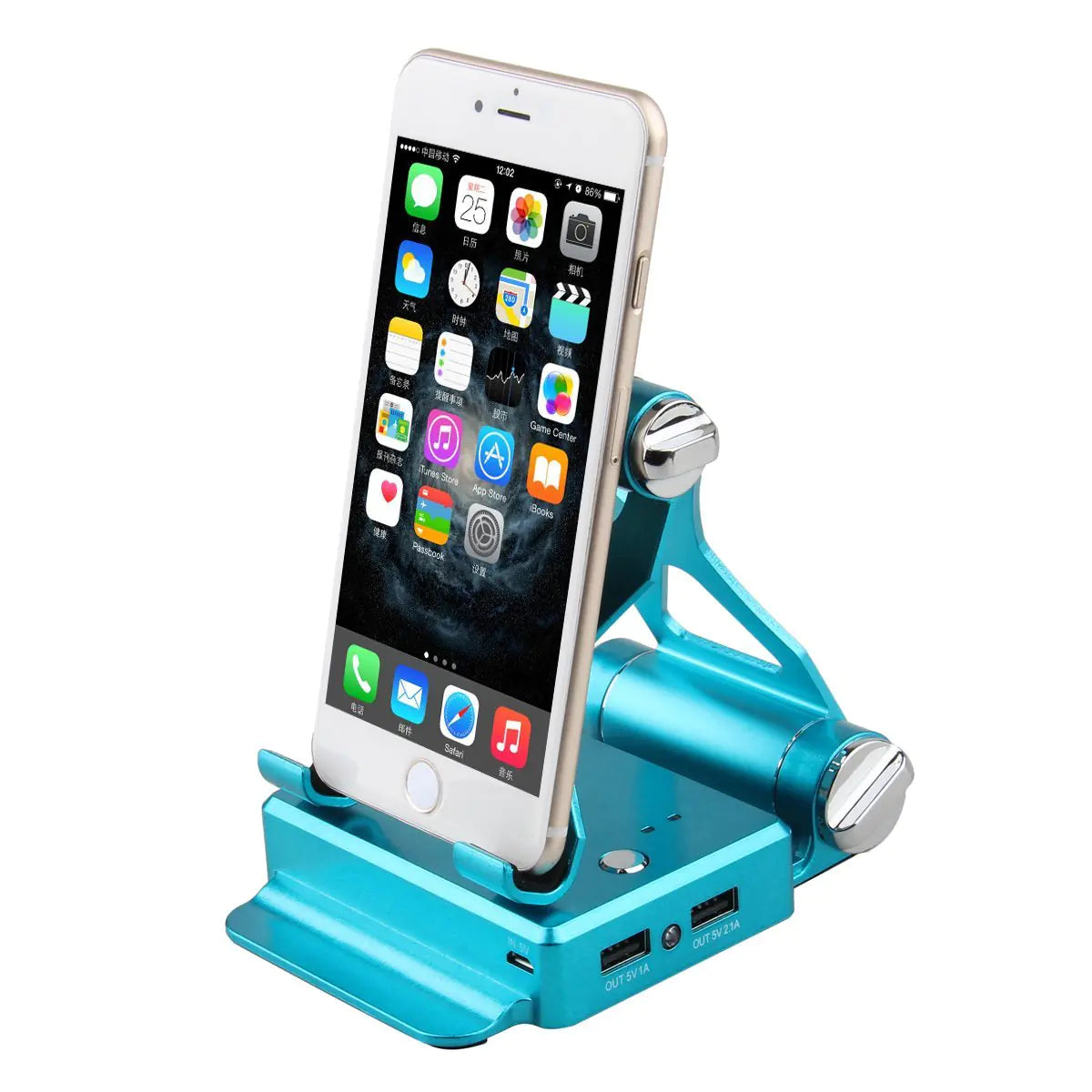 Podium Stand with Extended Battery 200% for iPad iPhone