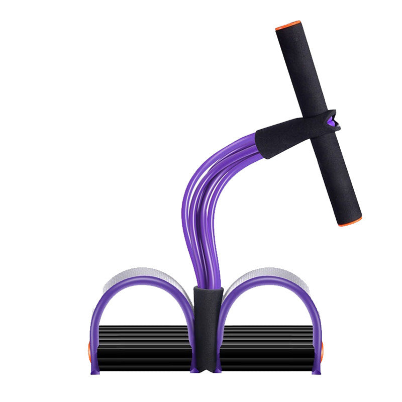 Latex Foot Pedal Resistance Pull Rope Fitness Training Expander