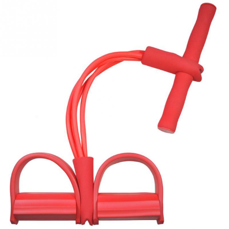 Latex Foot Pedal Resistance Pull Rope Fitness Training Expander