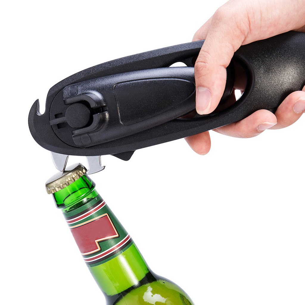 8 in 1 Multifunction Can Opener Bottle Jar Kitchen Tool