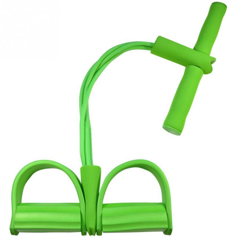 Latex Foot Pedal Resistance Pull Rope Fitness Training Expander