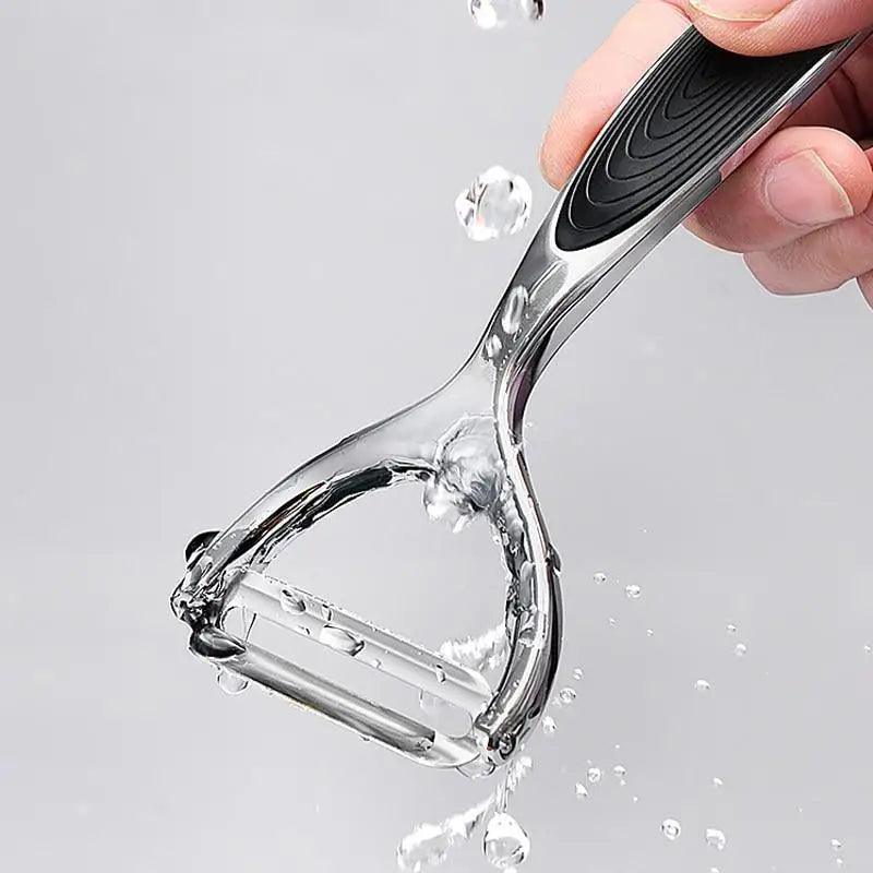 2PCS Stainless Steel Fruit Vegetable Peeler Sharp Kitchen Gadget