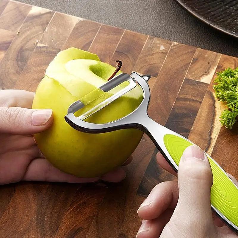 2PCS Stainless Steel Fruit Vegetable Peeler Sharp Kitchen Gadget