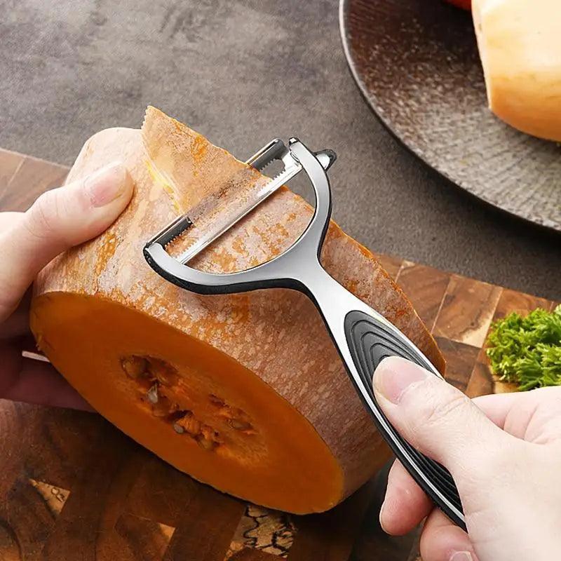 2PCS Stainless Steel Fruit Vegetable Peeler Sharp Kitchen Gadget