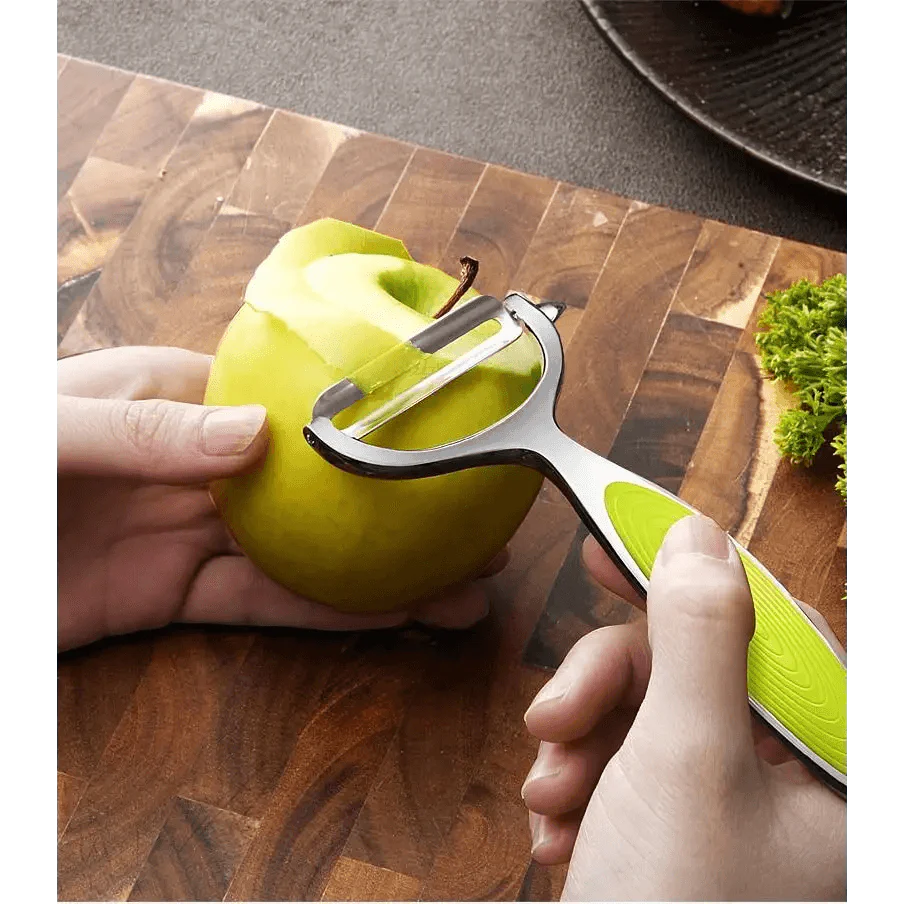 2PCS Stainless Steel Fruit Vegetable Peeler Sharp Kitchen Gadget