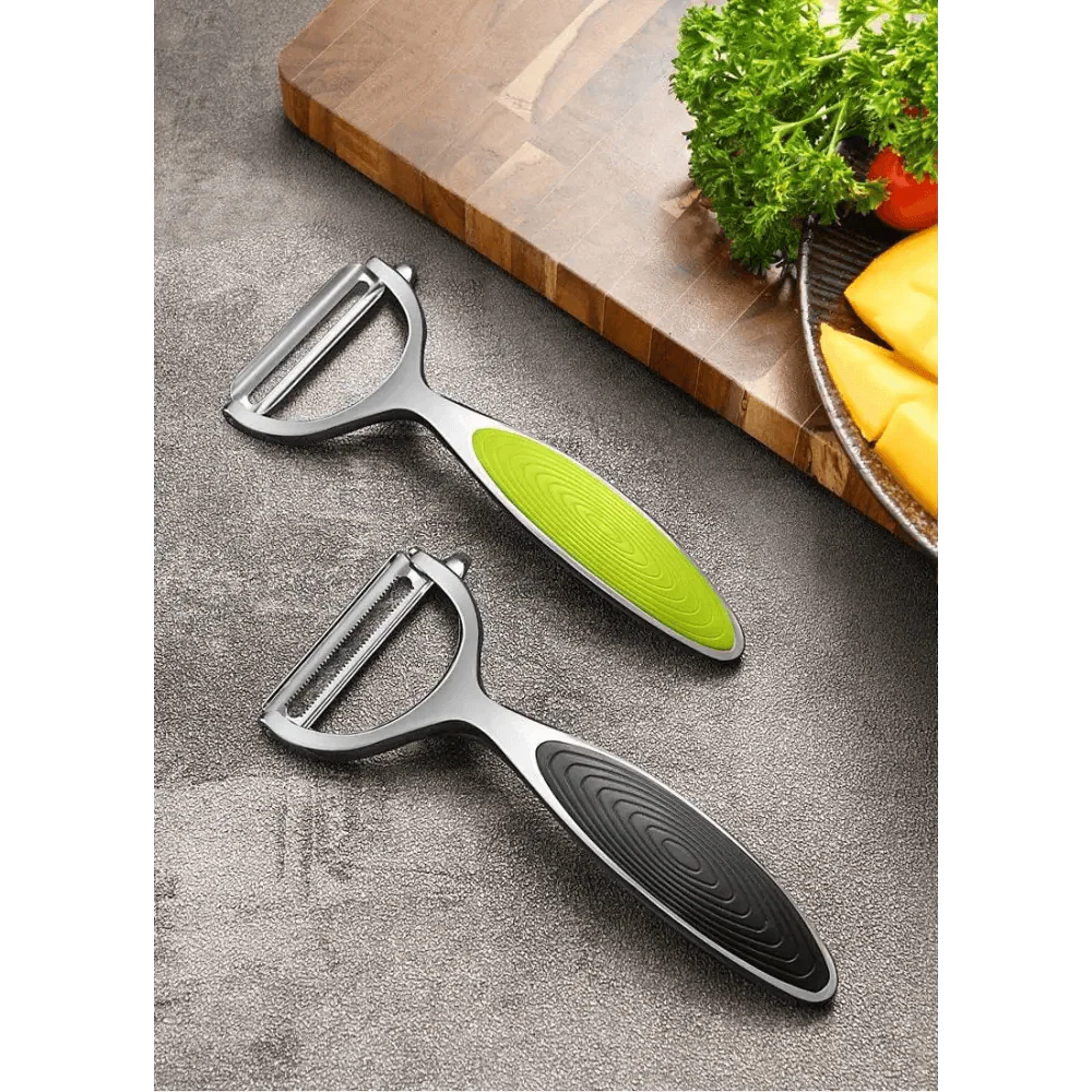 2PCS Stainless Steel Fruit Vegetable Peeler Sharp Kitchen Gadget