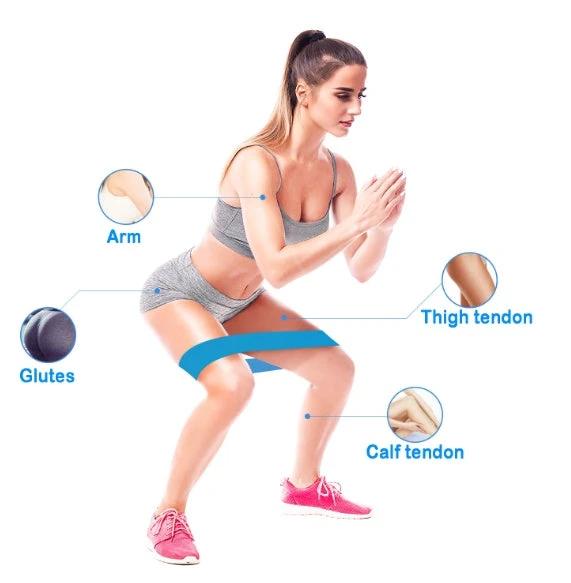 Resistance Bands Elastic Booty Rubber Band for Fitness Workouts
