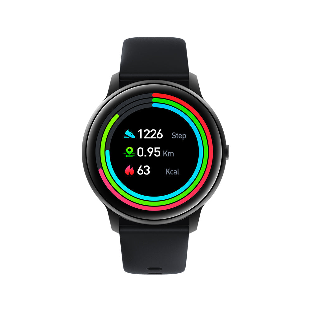 W12 Smart Watch – Bluetooth Fitness Tracker Black