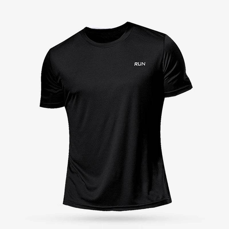 Men’s Quick-Dry Sports T-Shirt – Running & Gym Fitness