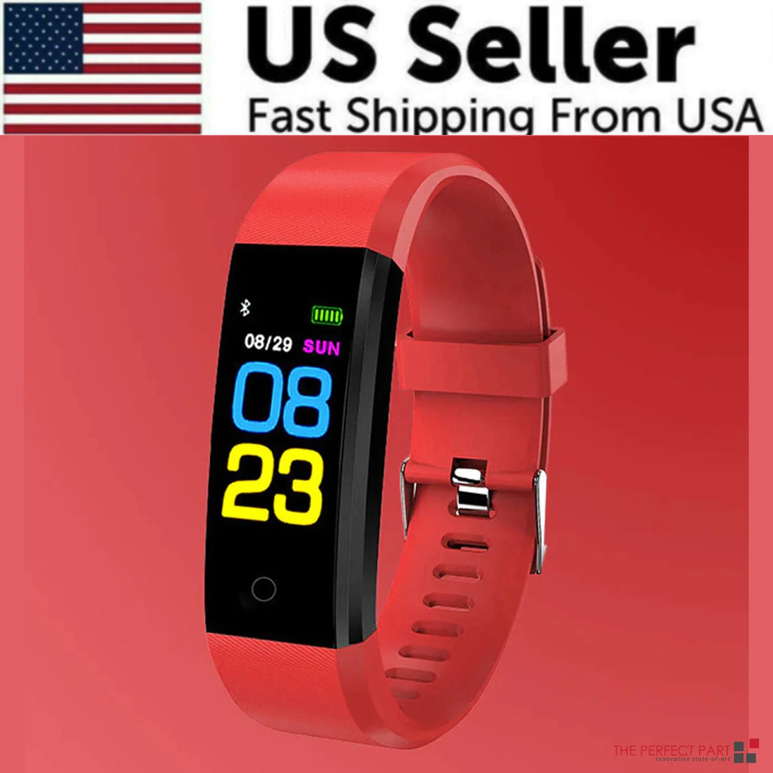Fitness Smart Watch – Heart Rate & BP Activity Tracker