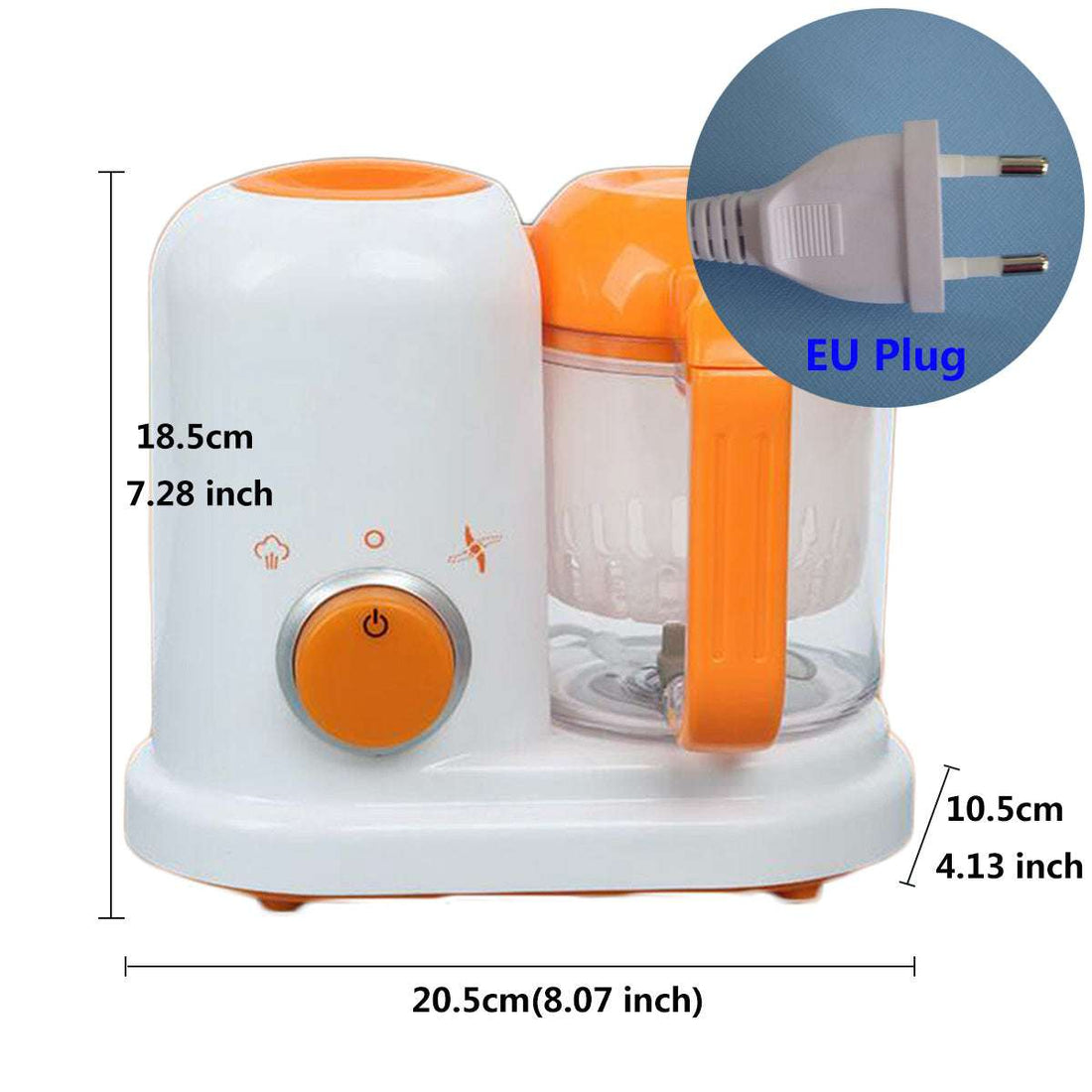 Multi-Function Baby Food Processor Milk Warmer Blender Cooking Device
