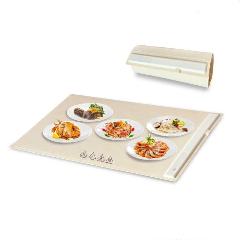 Electric Graphene Warming Tray Multi Functional Hot Cutting Board