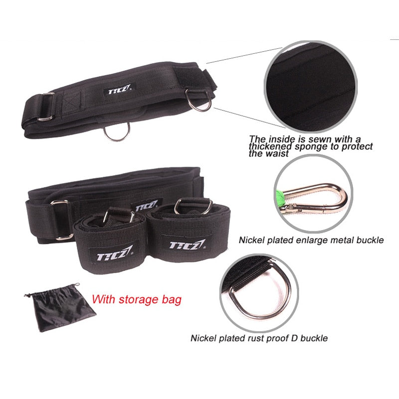 Fitness Bounce Trainer Rope Resistance Band for Agility Training