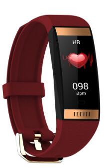 E78 Smart Fitness Bracelet Heart Rate Blood Pressure Waterproof Watch