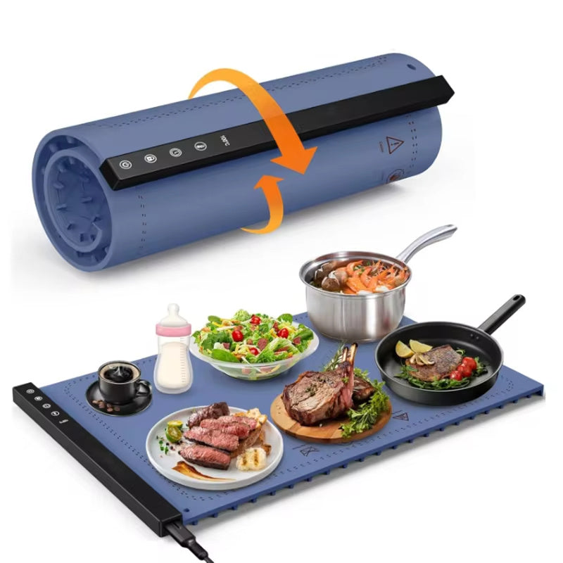 Electric Graphene Warming Tray Multi Functional Hot Cutting Board
