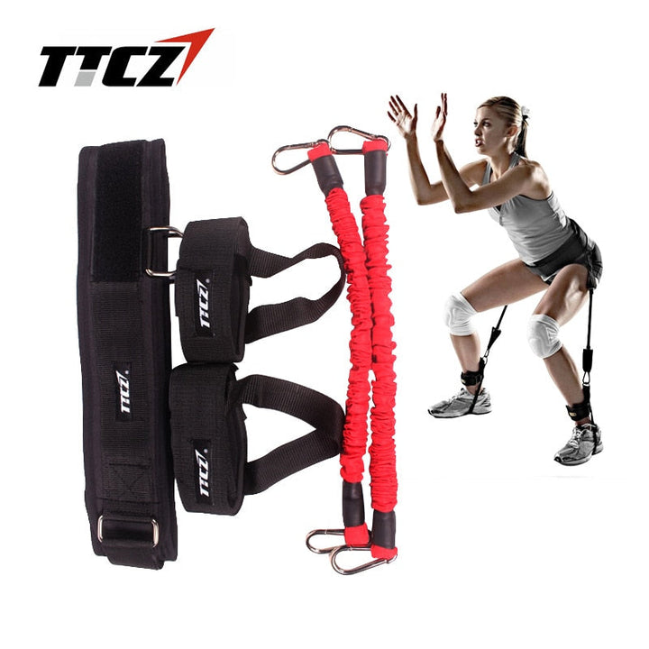 Fitness Bounce Trainer Rope Resistance Band for Agility Training