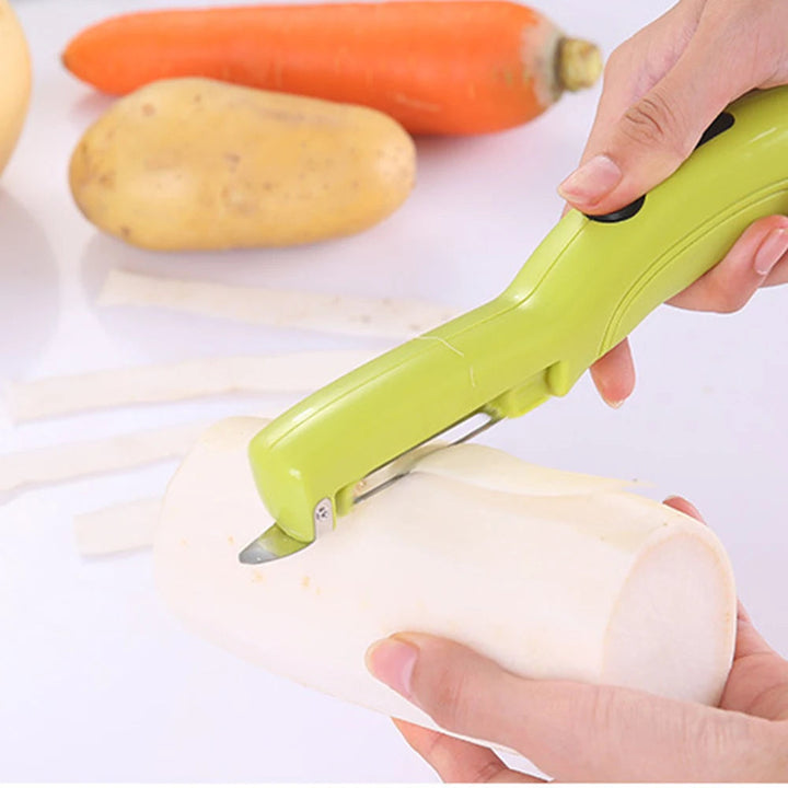 Electric Fruit Vegetable Apple Peeler Potato Carrot Kitchen Gadget