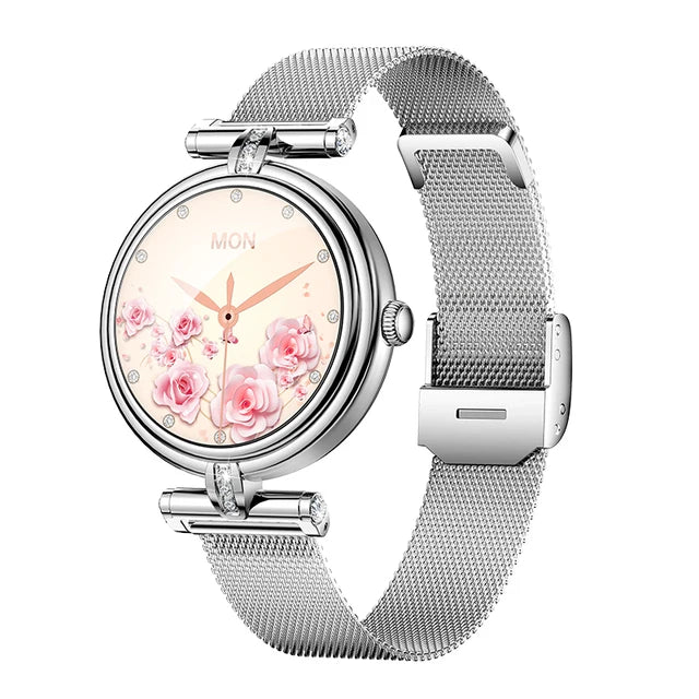 AK62 Women’s Smart Watch – HD Screen Fitness Tracker 2024
