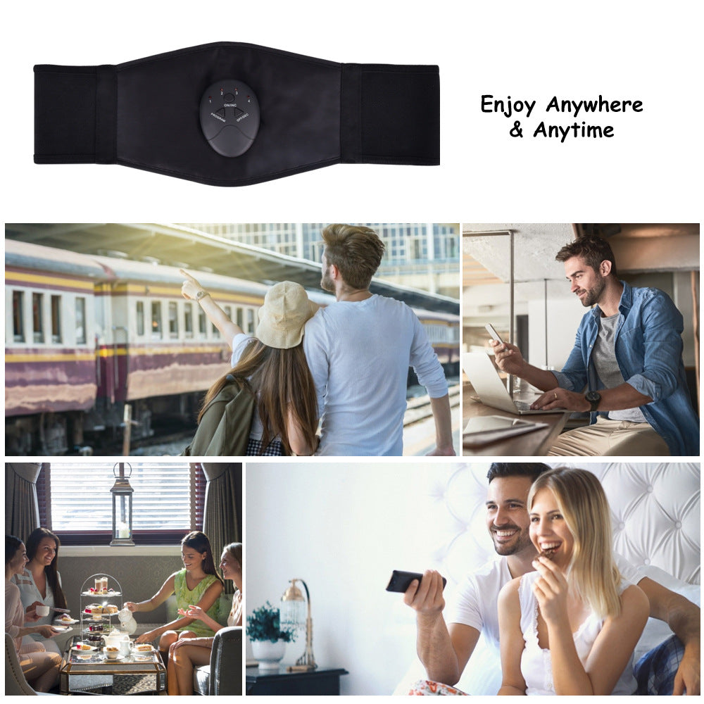 Smart Abdominal Trainer Belt – Home Fitness Muscle Stimulator