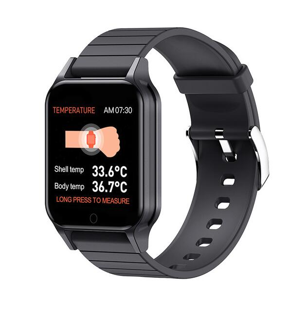 T96 Smart Watch Body Temperature Heart Rate Blood Pressure