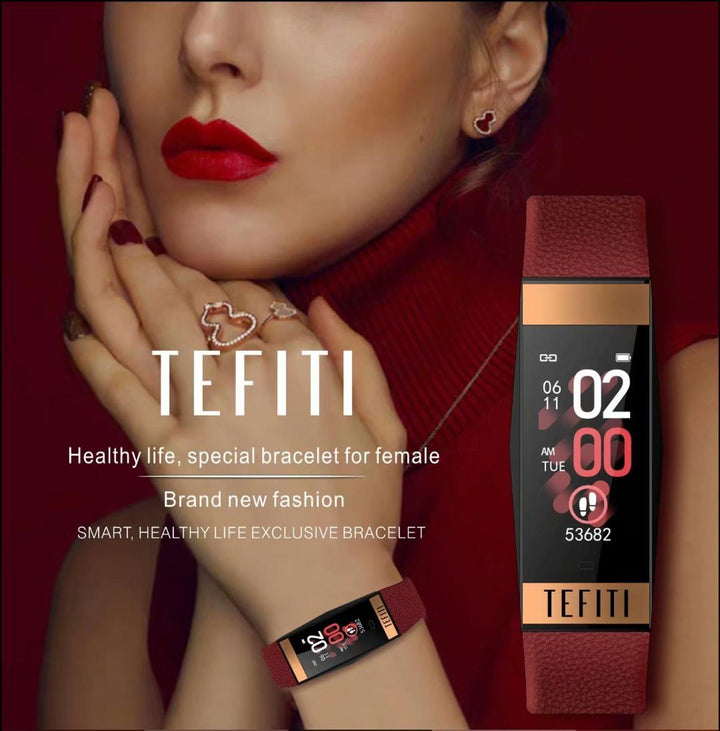 E78 Smart Fitness Bracelet Heart Rate Blood Pressure Waterproof Watch