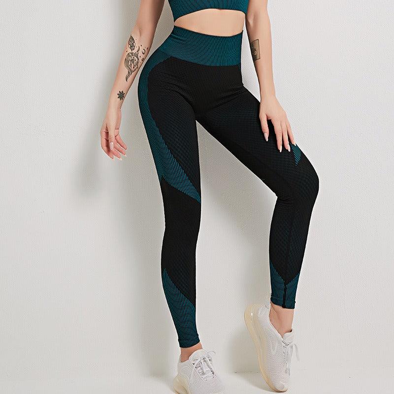 Signature Collection Cowgirl Yoga Set Sports Bra Leggings Outfit