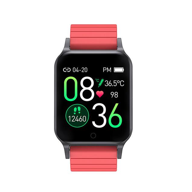 T96 Smart Watch Body Temperature Heart Rate Blood Pressure