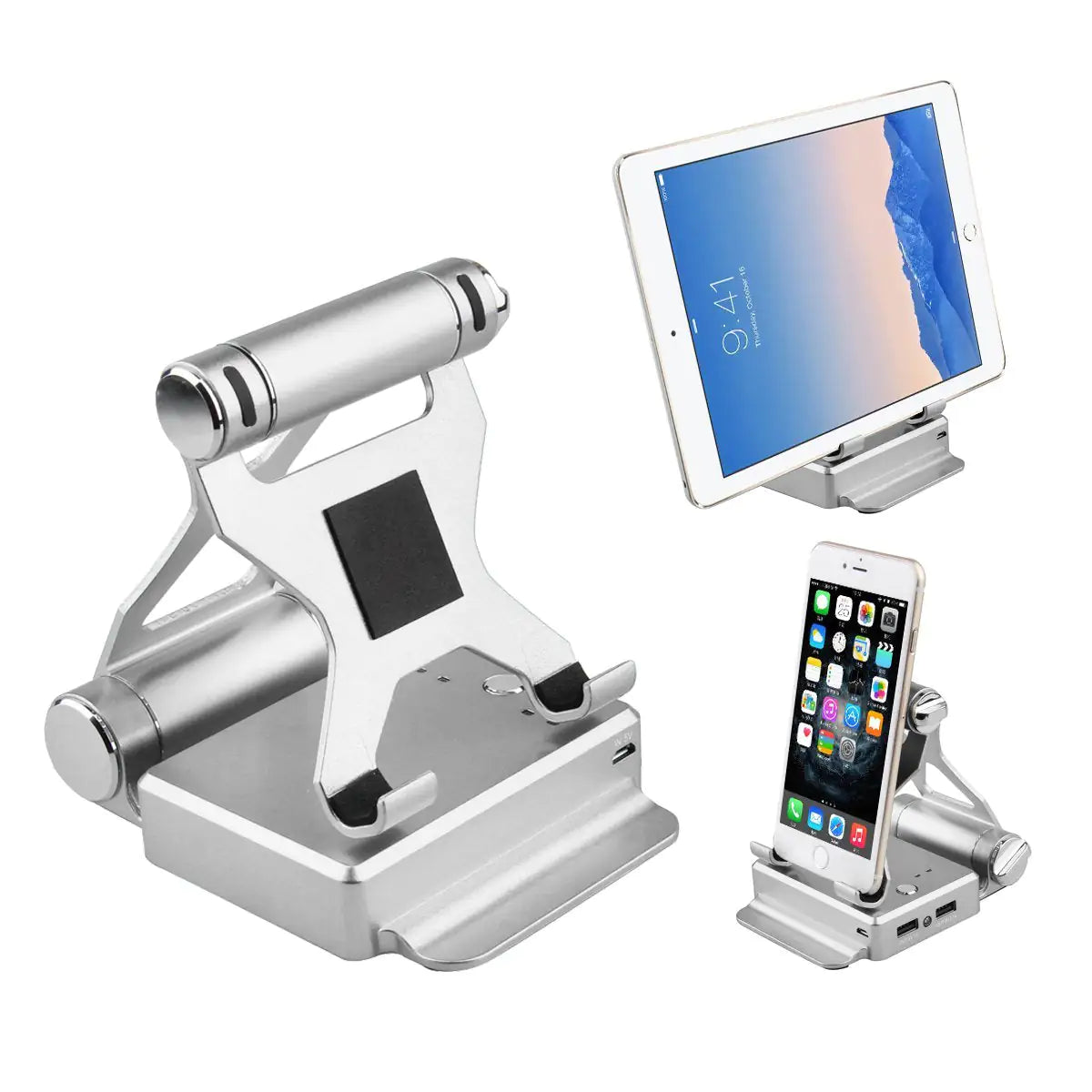 Podium Stand with Extended Battery 200% for iPad iPhone