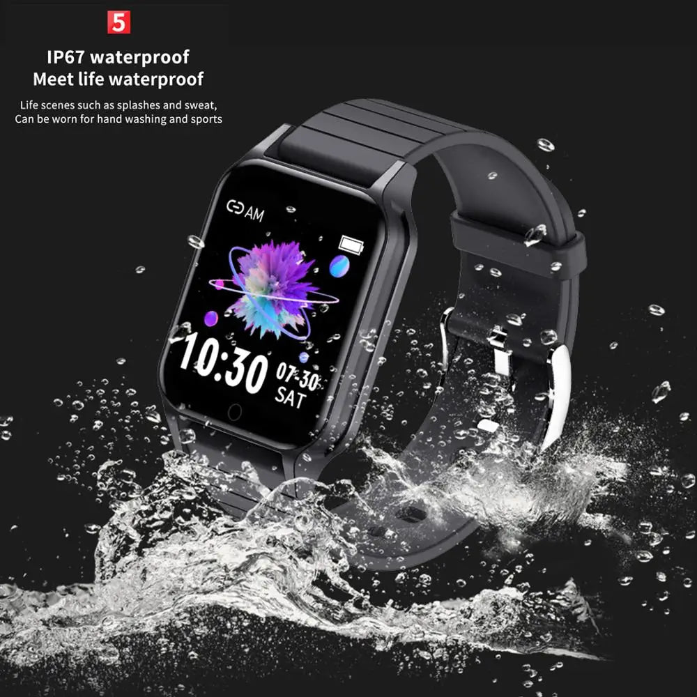T96 Smart Watch Body Temperature Heart Rate Blood Pressure