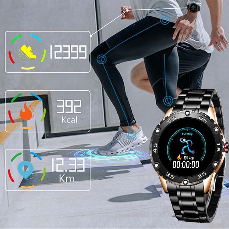 Men’s Smart Watch – IP67 Waterproof Heart Rate Tracker