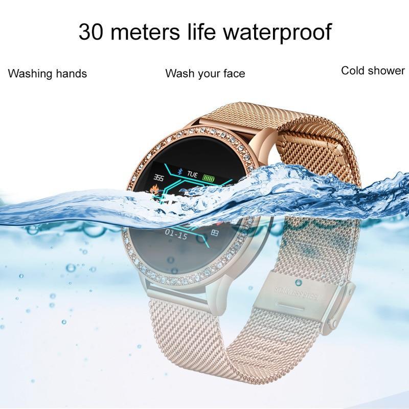 Luxury Women’s Smart Watch – Fitness & Health Tracker
