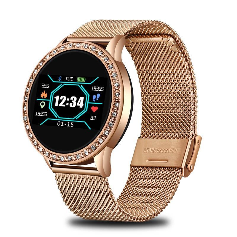 Luxury Women’s Smart Watch – Fitness & Health Tracker