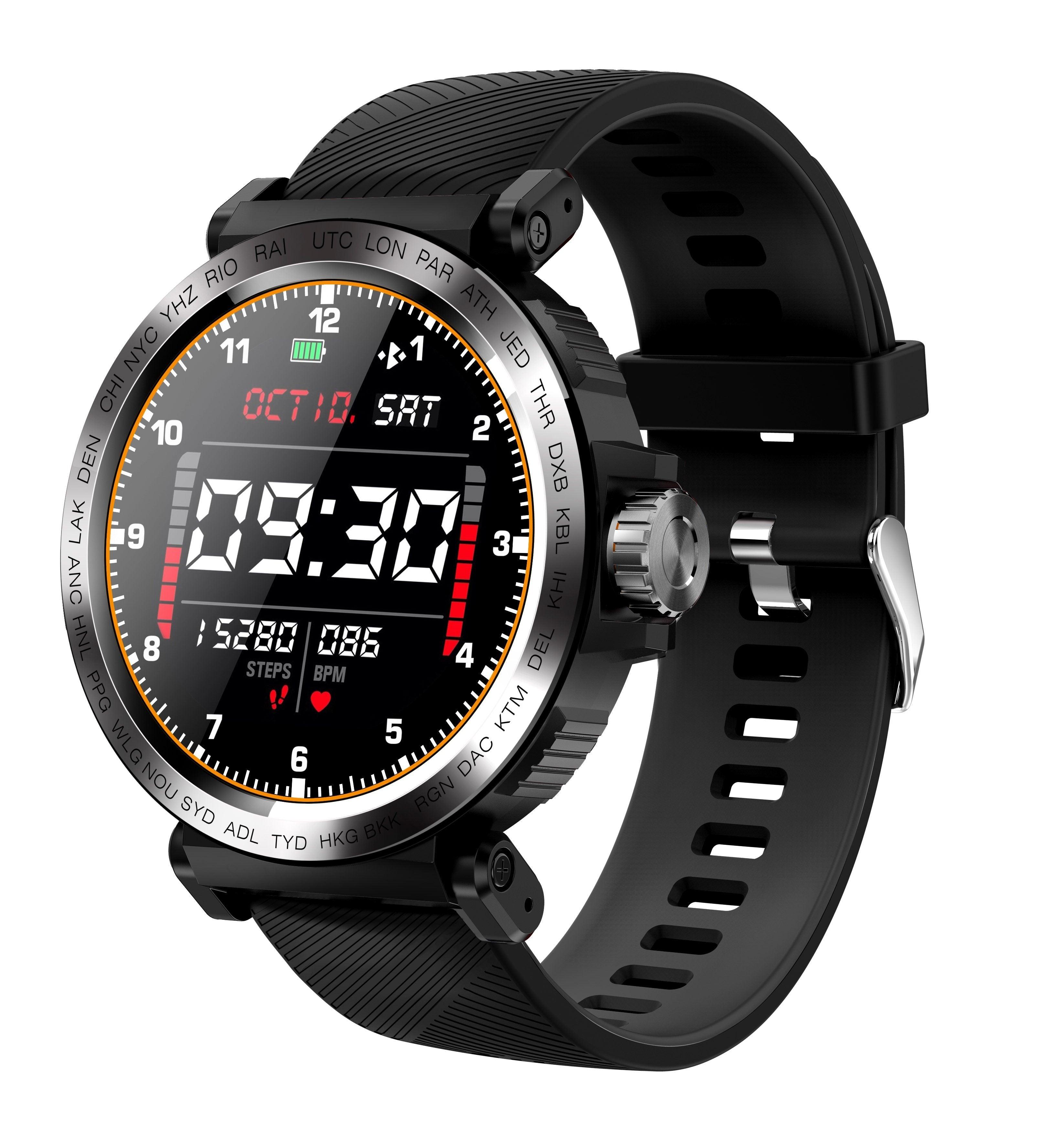 IP68 Waterproof Sport Smart Watch – Touchscreen Fitness Tracker