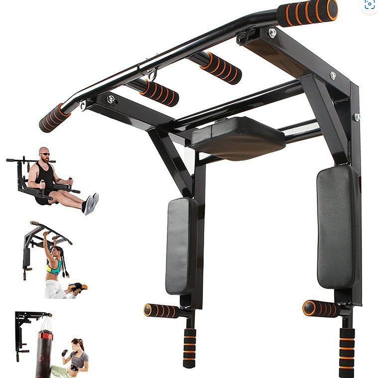 Wall Mounted Pull Up Bar Parallel Bars Fitness Rack