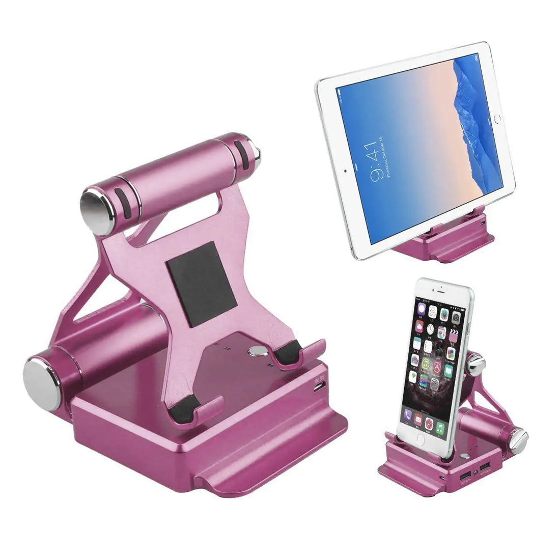 Podium Stand with Extended Battery 200% for iPad iPhone