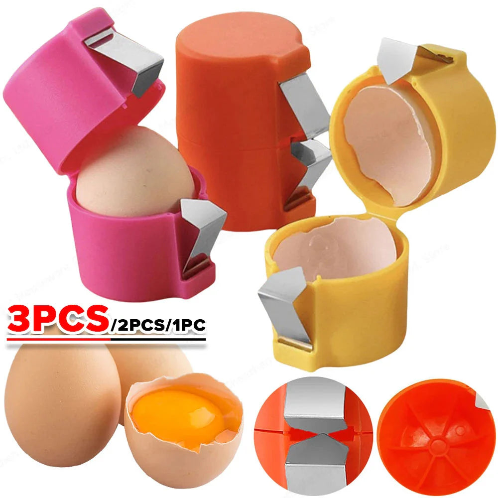 3 in 1 Egg Shell Opener Handheld Kitchen Gadget