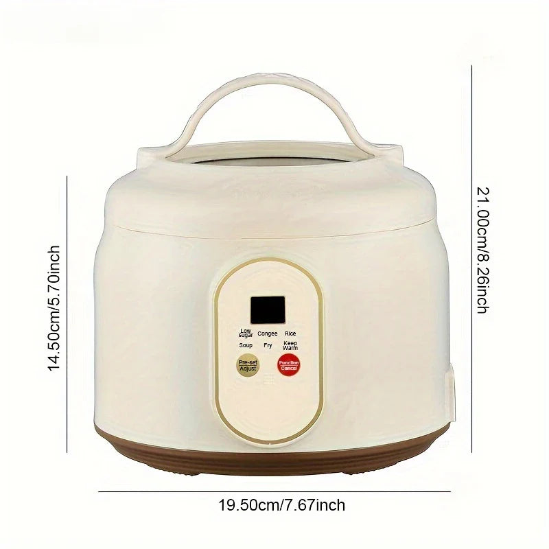 1.8L Electric Rice Cooker MultiCooker Non-Stick Smart Kitchen