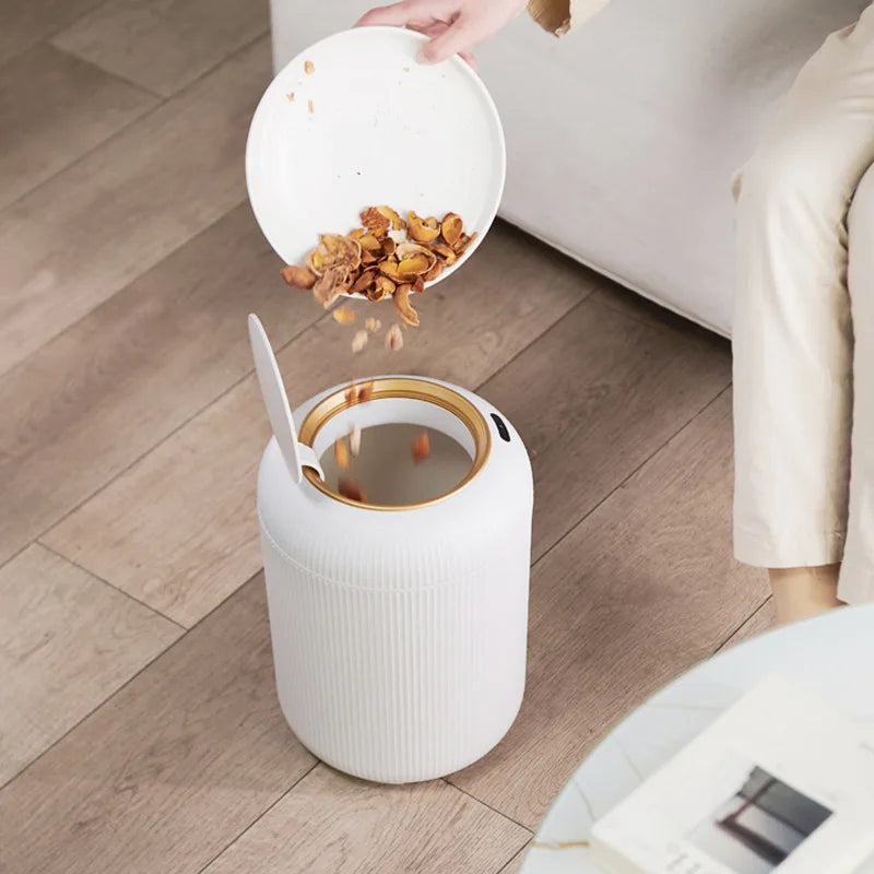 10L Luxury Sensor Trash Can Smart Home Kitchen Bathroom