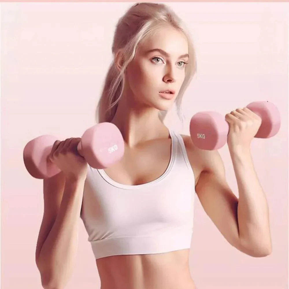 Dumbbell Fitness Equipment for Arm Training