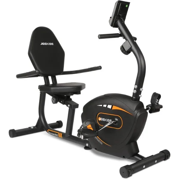 Recumbent Exercise Bike – Indoor Magnetic Cycling for Adults