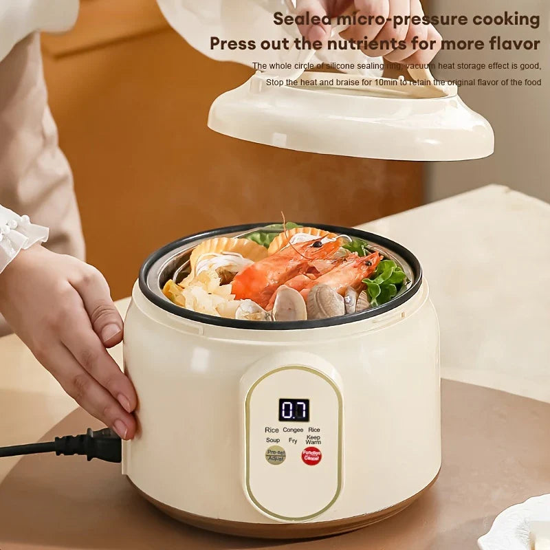 1.8L Electric Rice Cooker MultiCooker Non-Stick Smart Kitchen