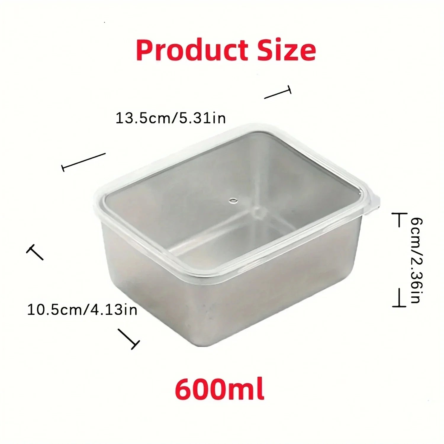 Eco Friendly Stainless Steel Food Storage Leakproof Reusable Container Set