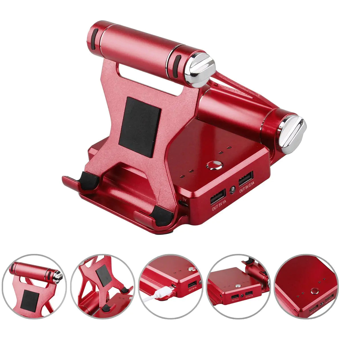 Podium Stand with Extended Battery 200% for iPad iPhone