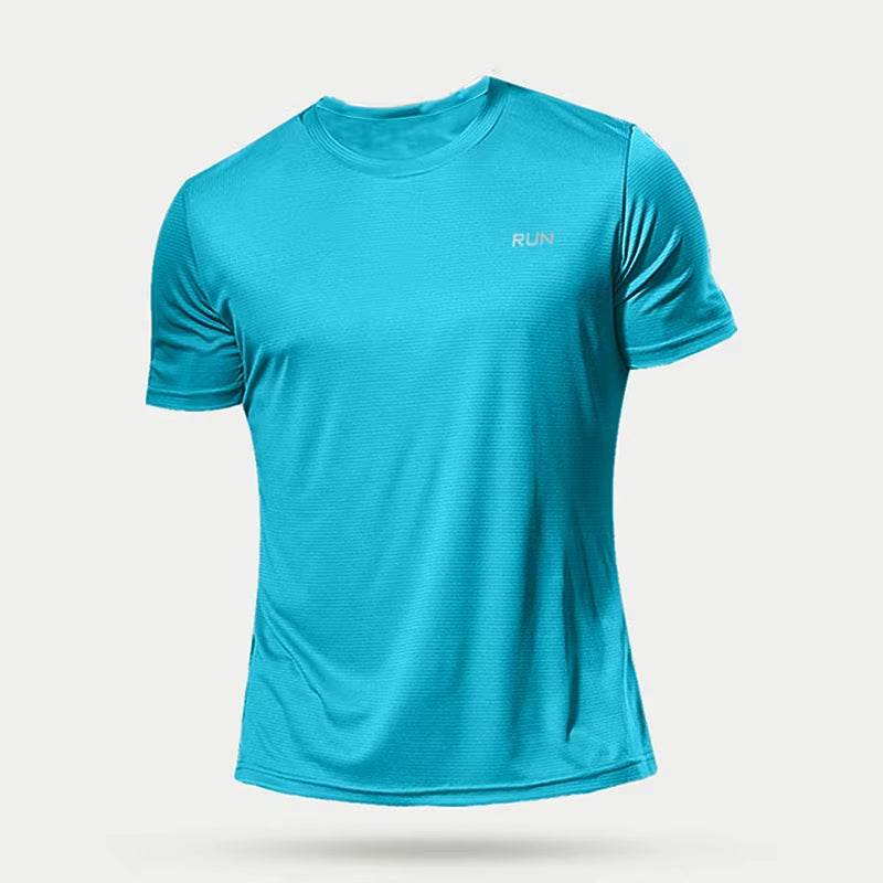 Men’s Quick-Dry Sports T-Shirt – Running & Gym Fitness