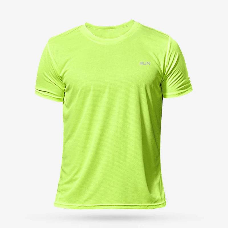 Men’s Quick-Dry Sports T-Shirt – Running & Gym Fitness