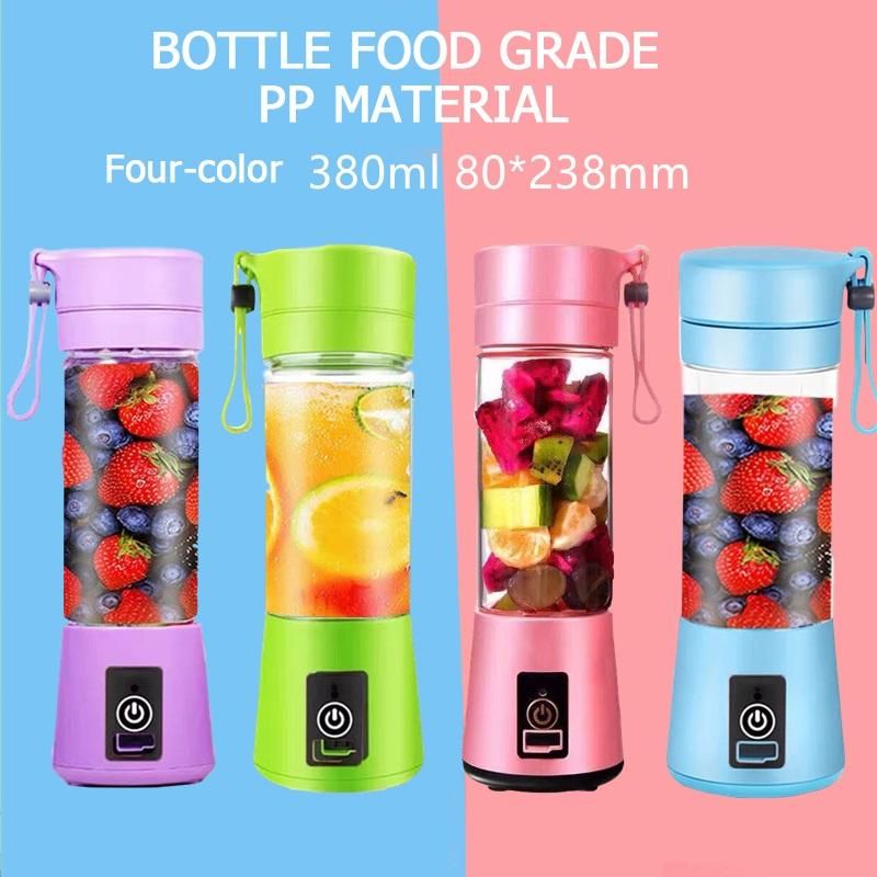 380ml USB Portable Electric Fruit Blender Juicing Cup Gadget