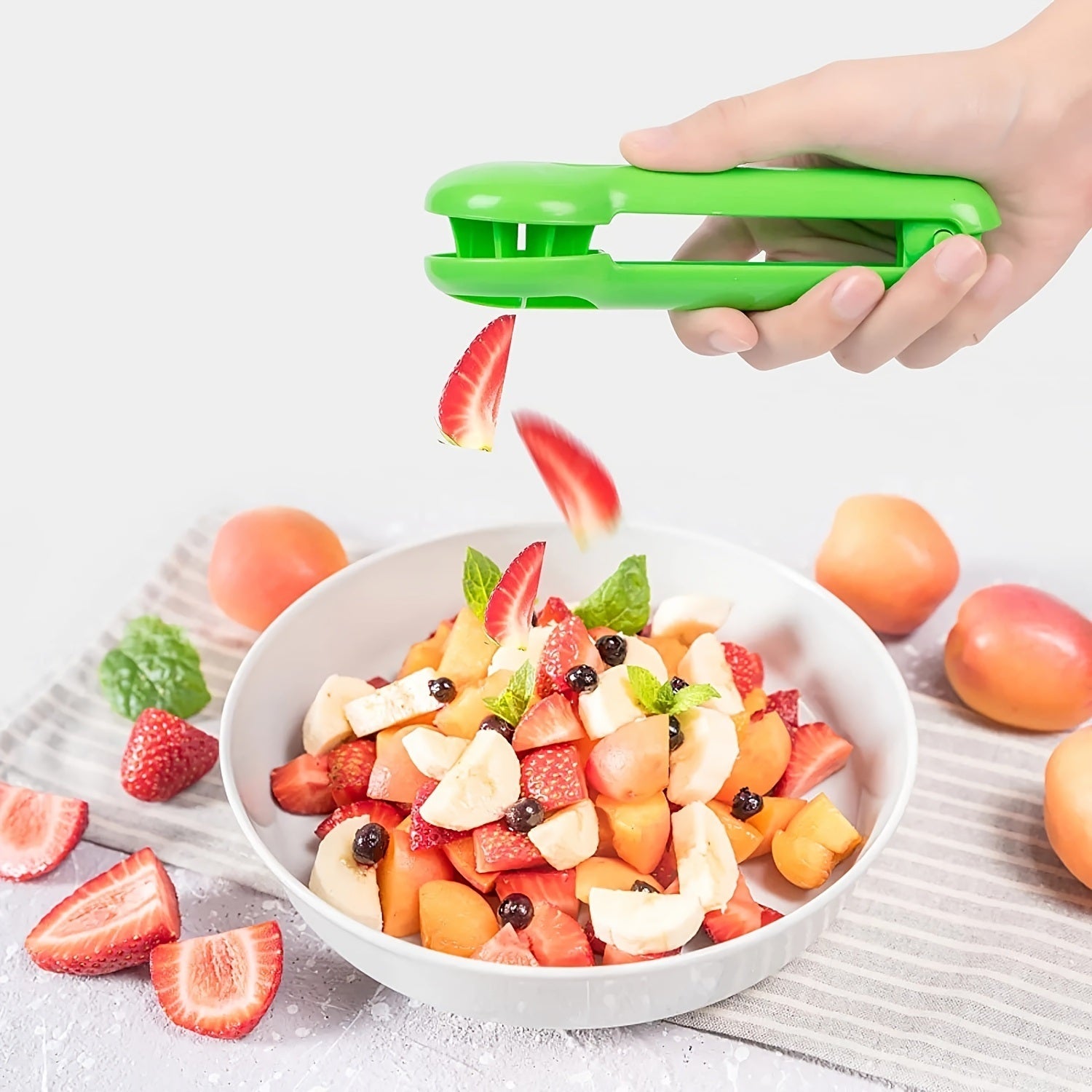 Grape Tomato Strawberry Cutter Multifunctional Fruit Vegetable Kitchen Tool